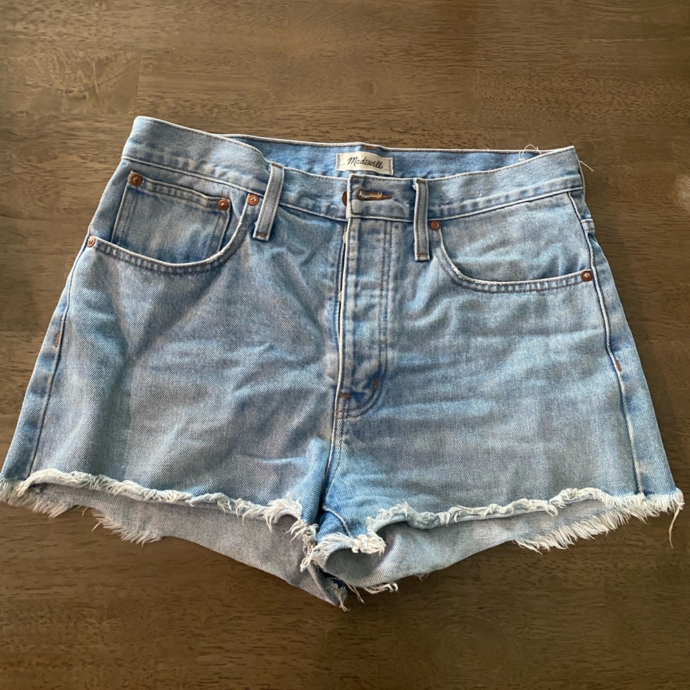 Madewell Relaxed Denim Jean Shorts